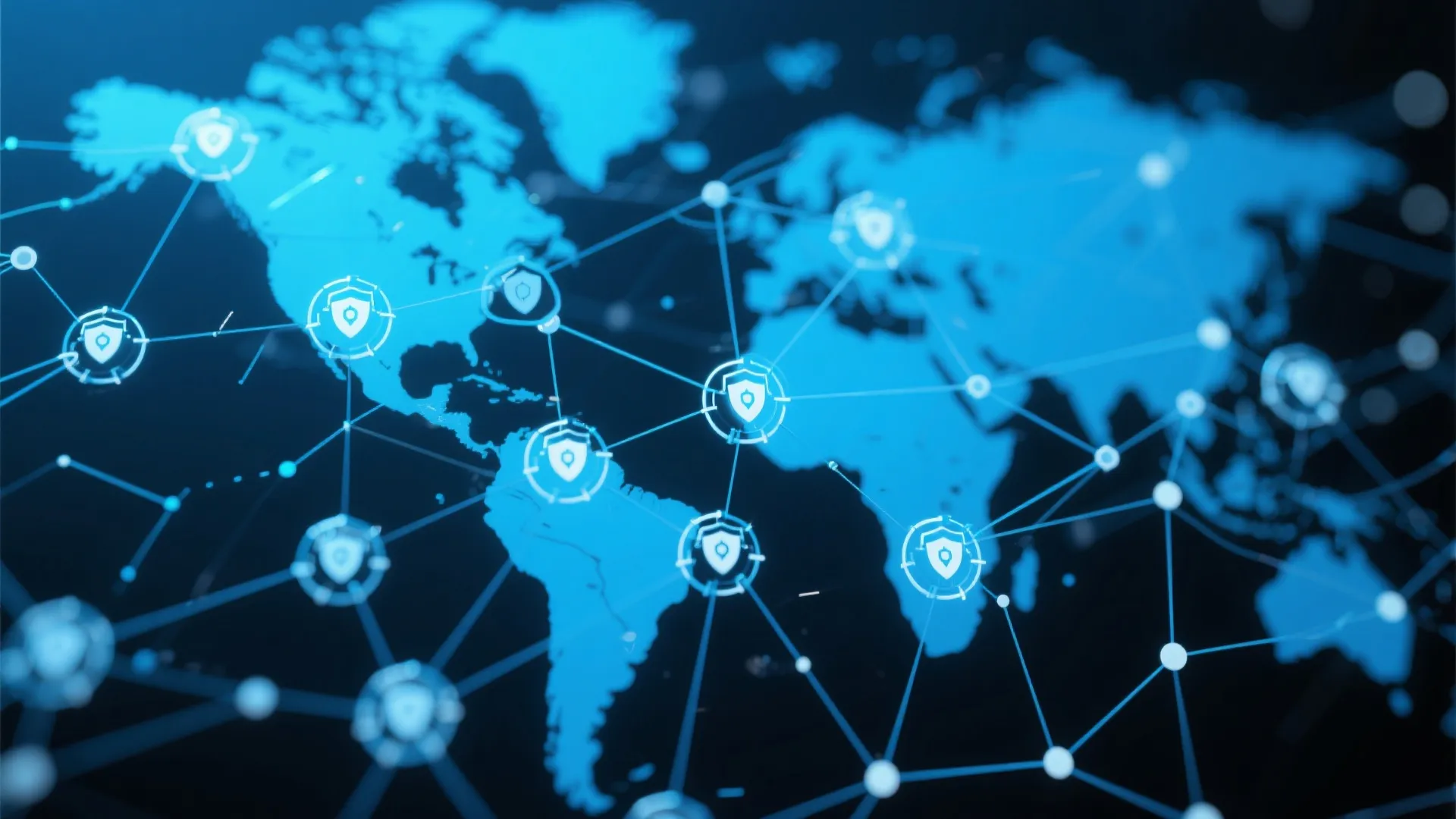 Security Network Background